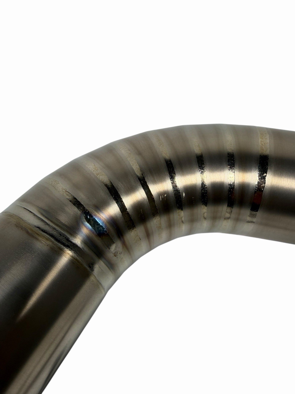 B D H Series 3" Inch Non Burnt Titanium Pie Cut Cold Air Intake Pipe EG EK DC