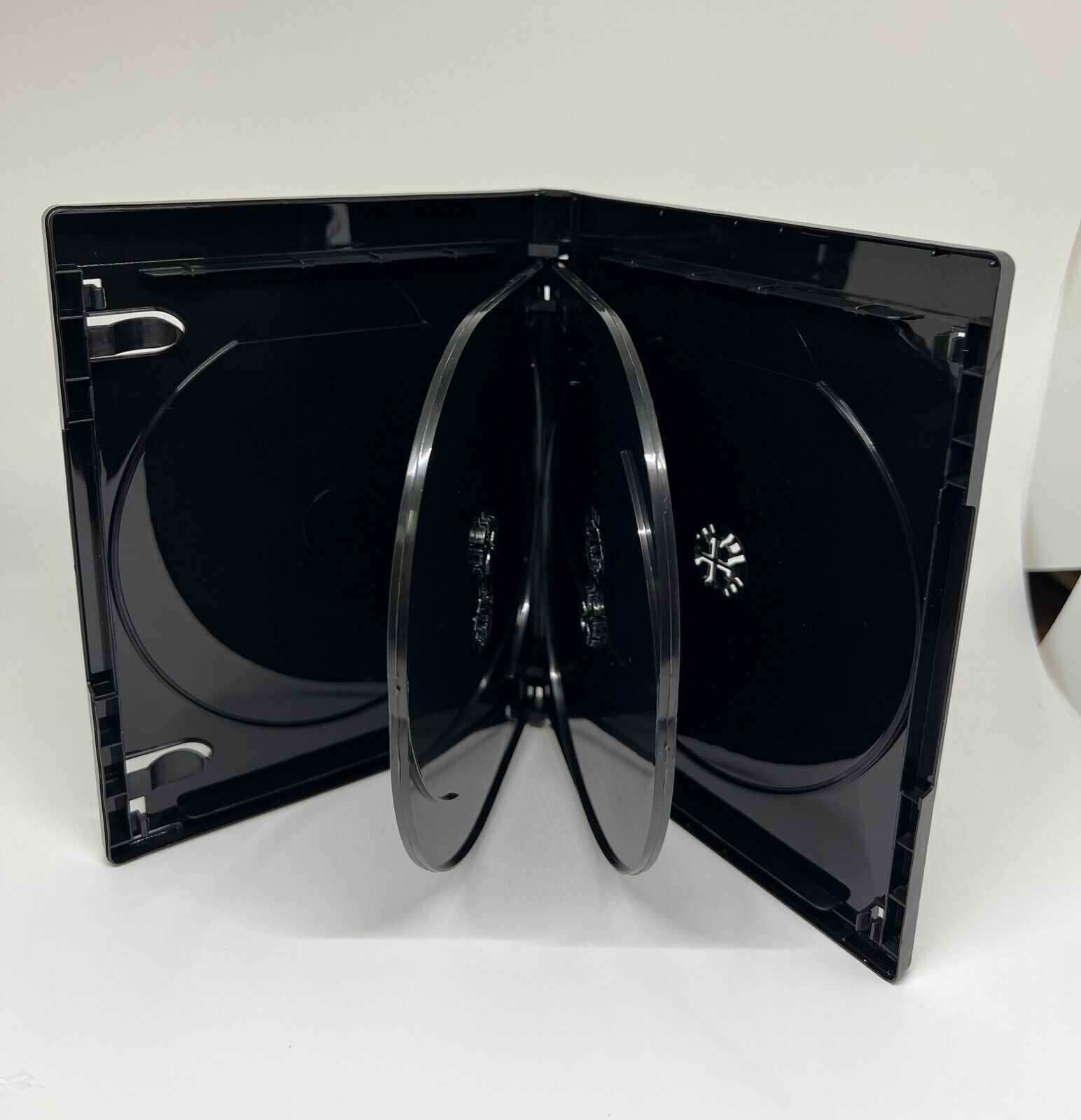 NEW 15mm 4K ULTRA HD BLACK 5-DISC CASE, BOOKLET CLIPS, SLEEVE, PS5-15MM UHD(O23)
