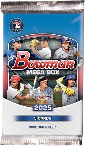 2025 Bowman Baseball Factory Sealed Mega Box Fanatics Authentic Certified