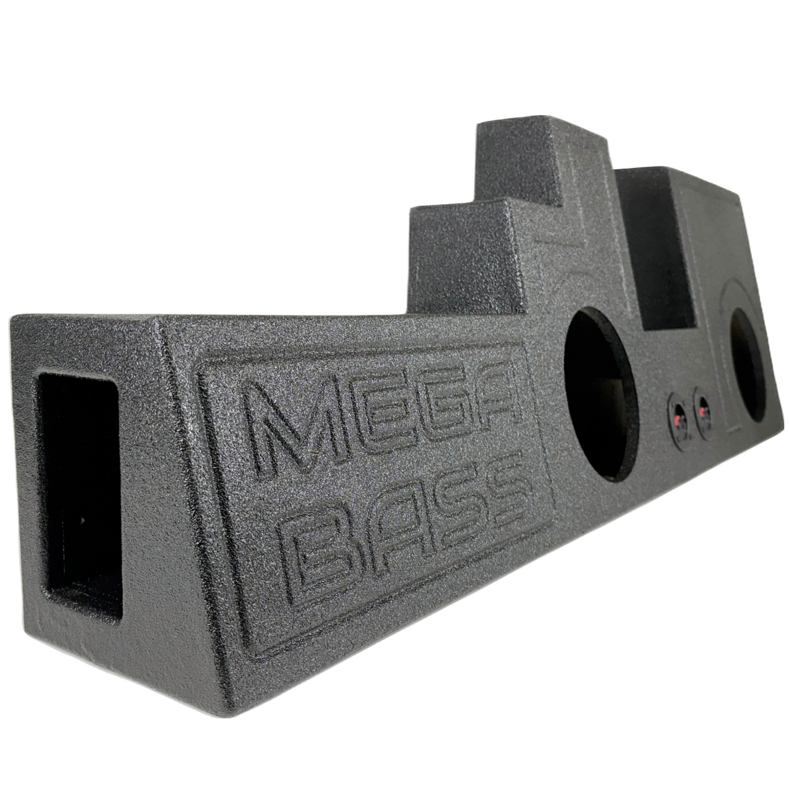 Super Duty Dual 10" Ported Subwoofer Box Enclosure For 99-16 Ford F250/350/450