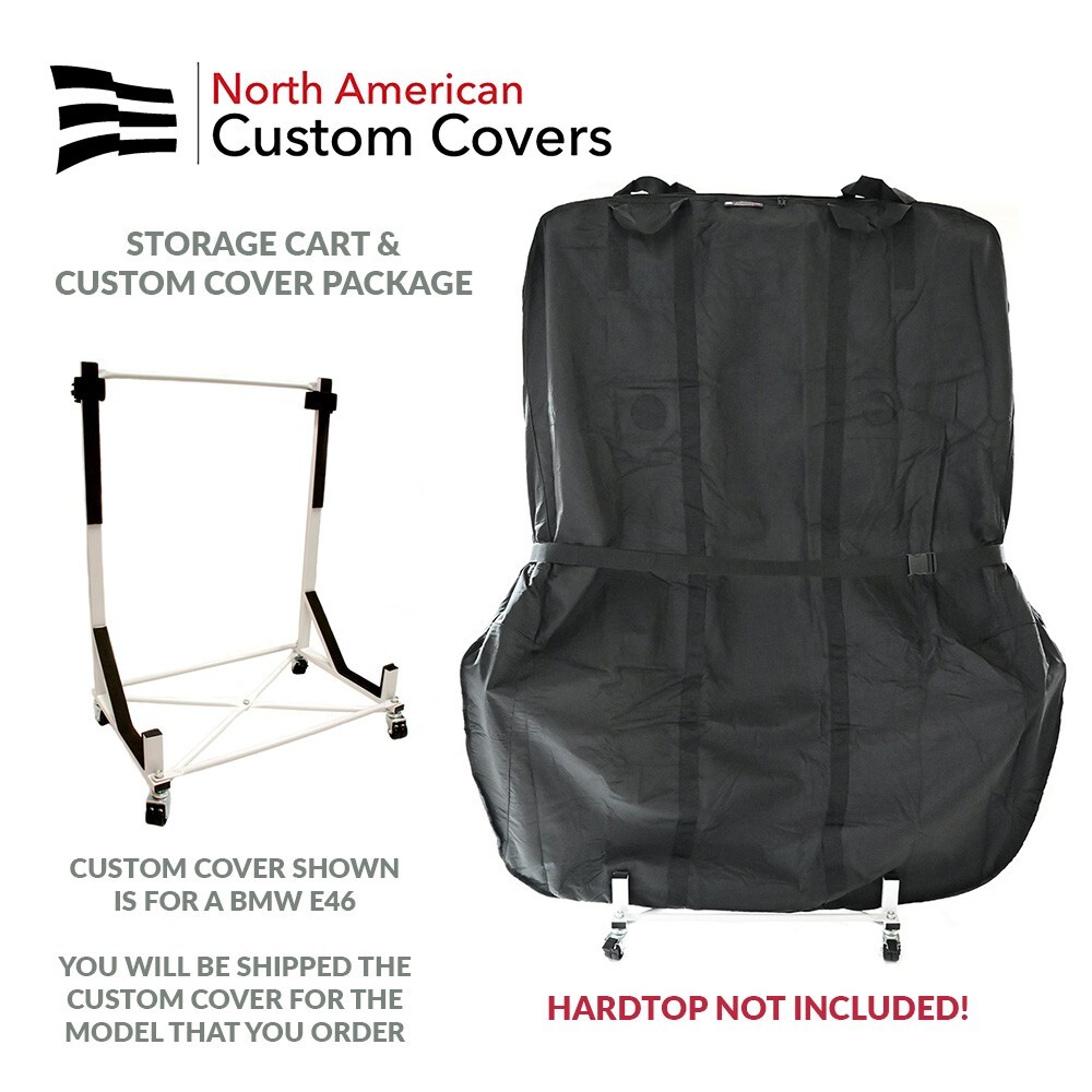 Porsche Boxster 986 Hard Top Cover and Hardtop Stand Cart Rack Custom Fit 006050