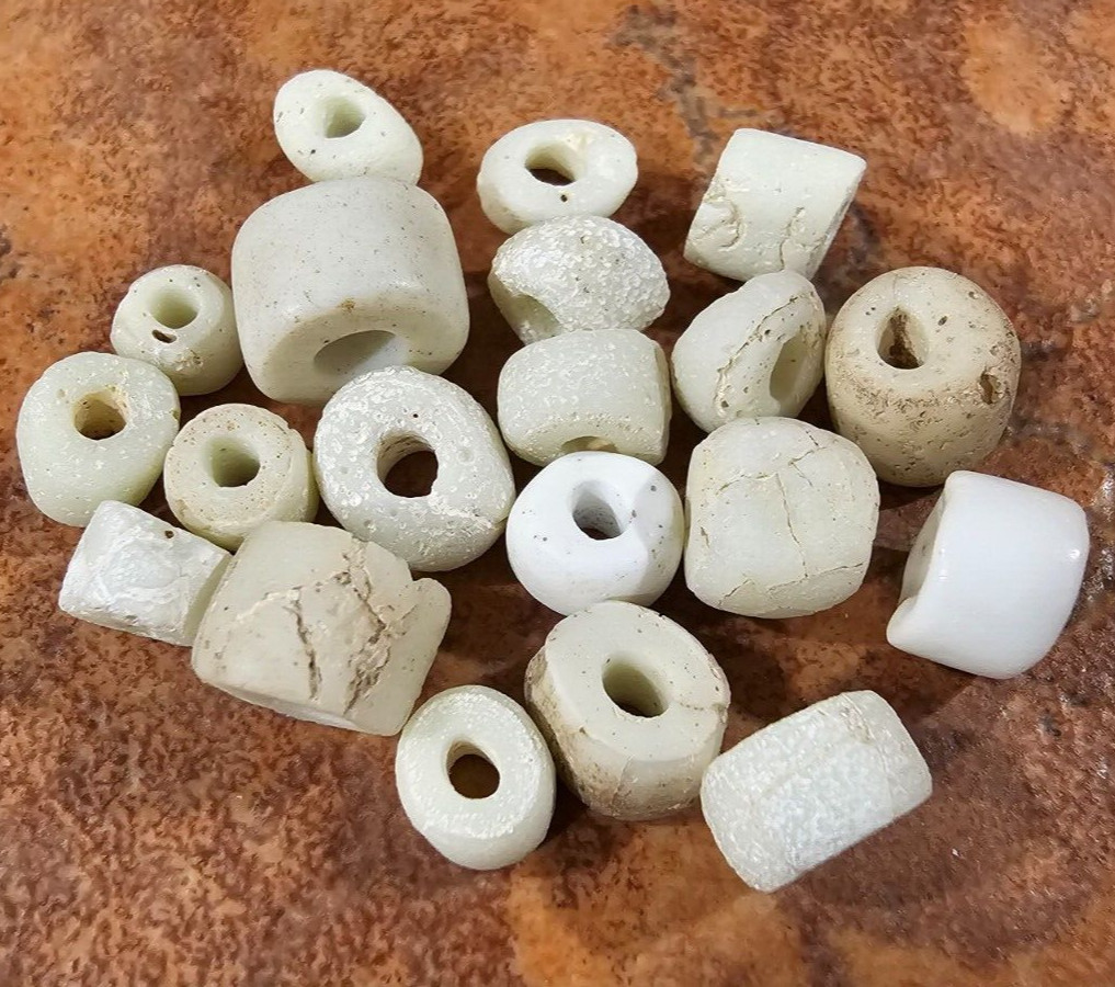 lot of 30 Indian Stone Trade Beads Ancient Beads