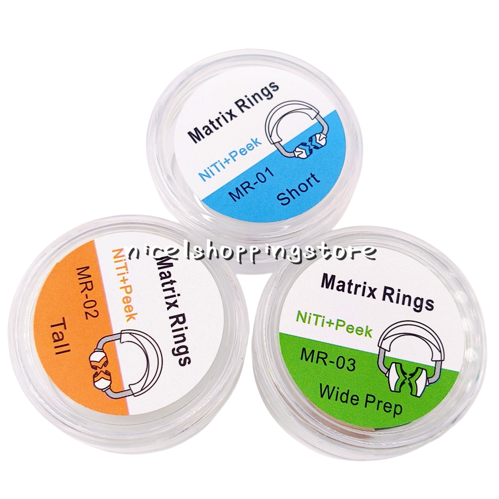 Dental Matrix Bands Ring Sectional Matrice Clamp Fit Garrison Palodent V3 System