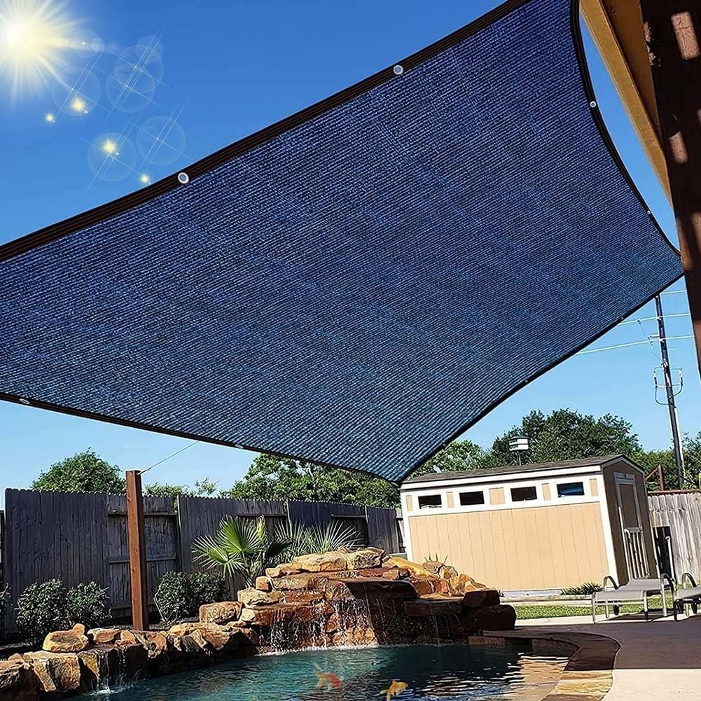 70% Sun Shade Net Outdoor Patio Garden Pergola Sun Shade Cloth Cover Canopy