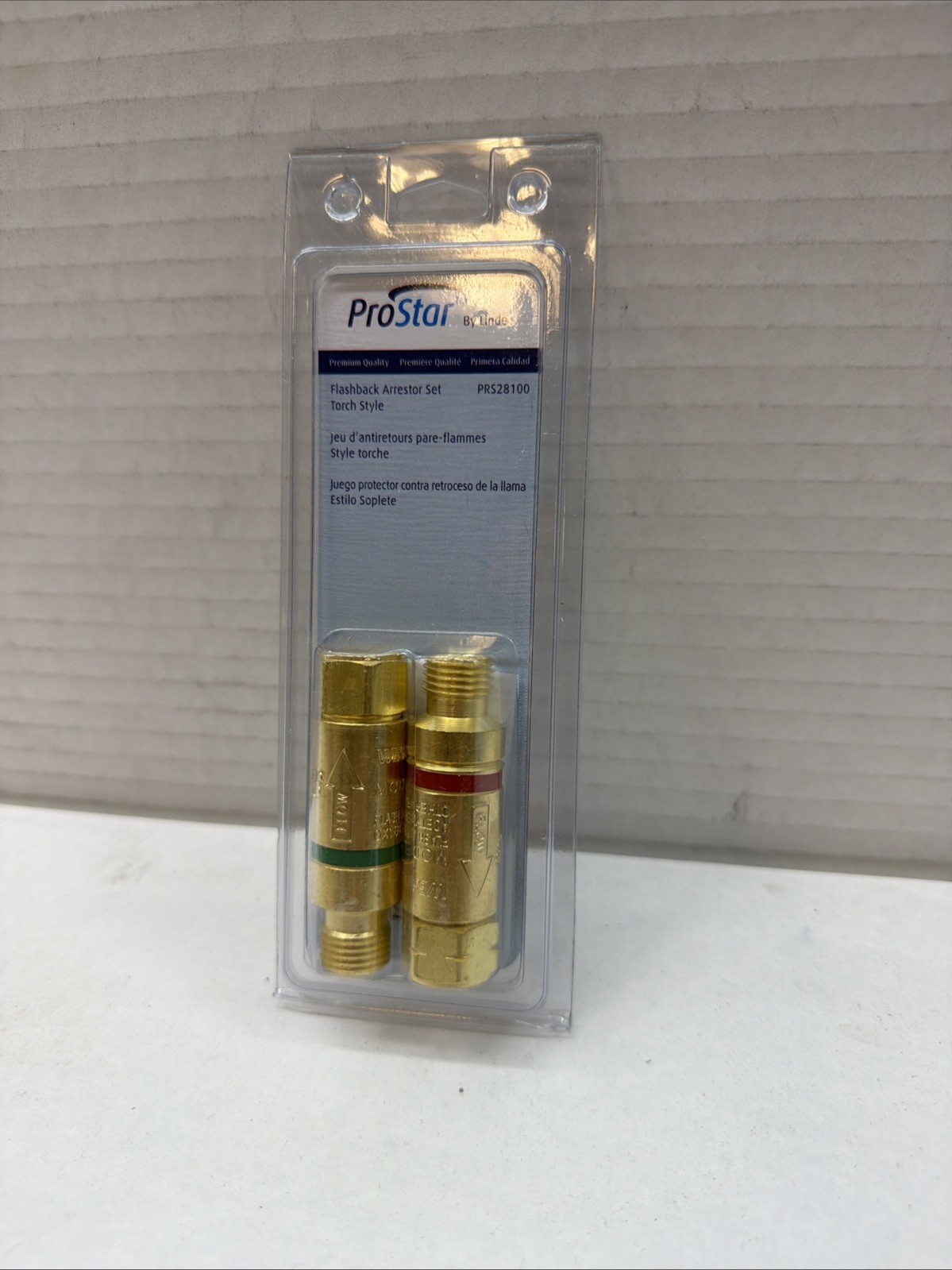 Prostar FA-10 PRS28100 Flashback Arrestor Set Torch Oxygen Fuel Check Valve, NEW