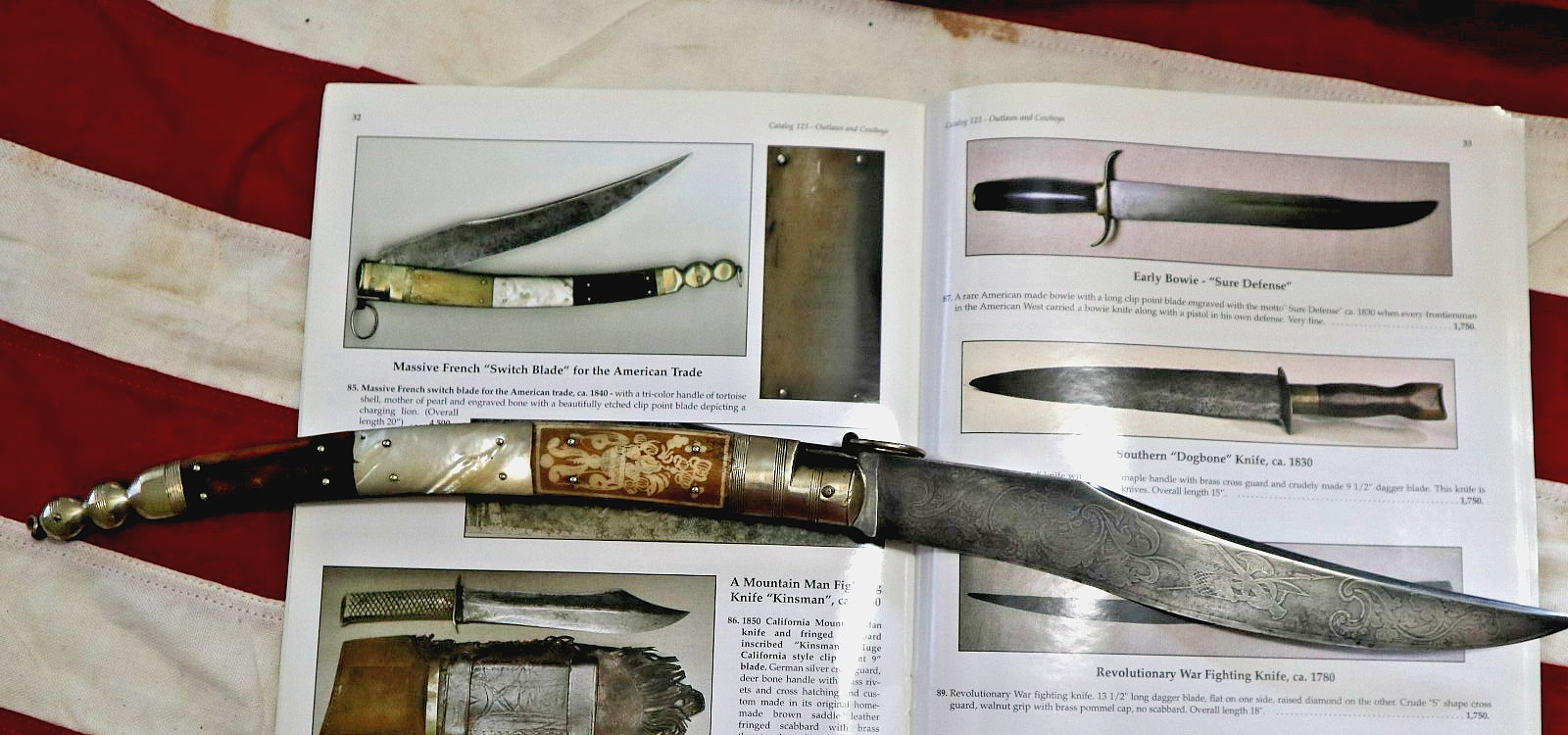 Pre-Civil War French Knife for American Trade, c. 1840