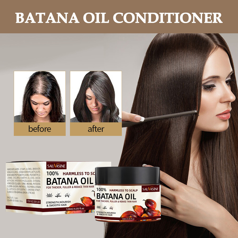 120ml Batana Oil Cream For Hair Growth Healthier Thicker Fuller Anti Hair Loss