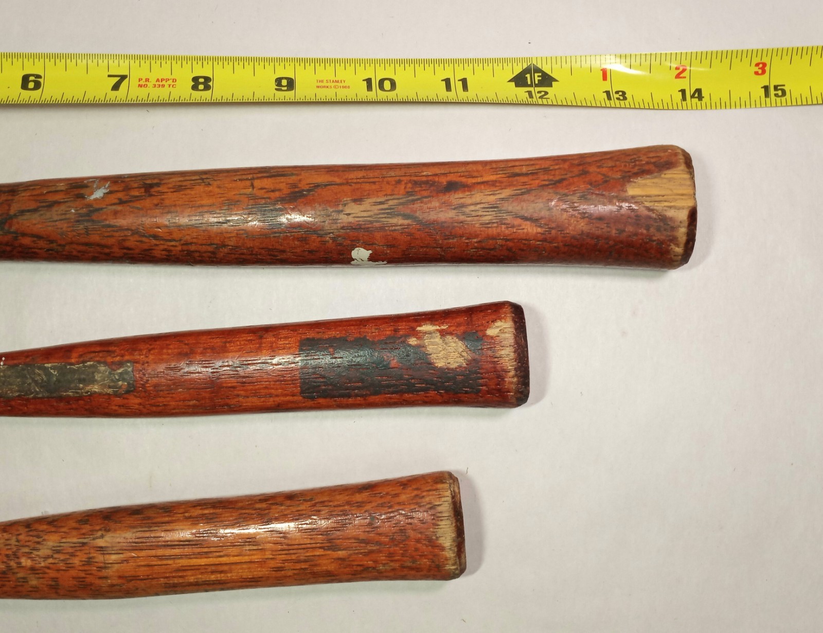 3pc Vtg Craftsman Hammer Lot Ball Peen 12 Oz, 4oz, Soft Face Mallet 6 Oz. READ