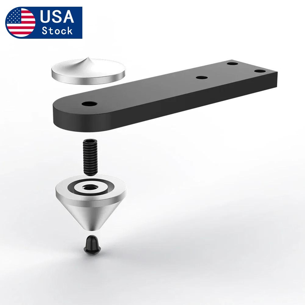 4X Combined Speaker Isolation Feet Speaker Floor Protector Sound Dampening Stand