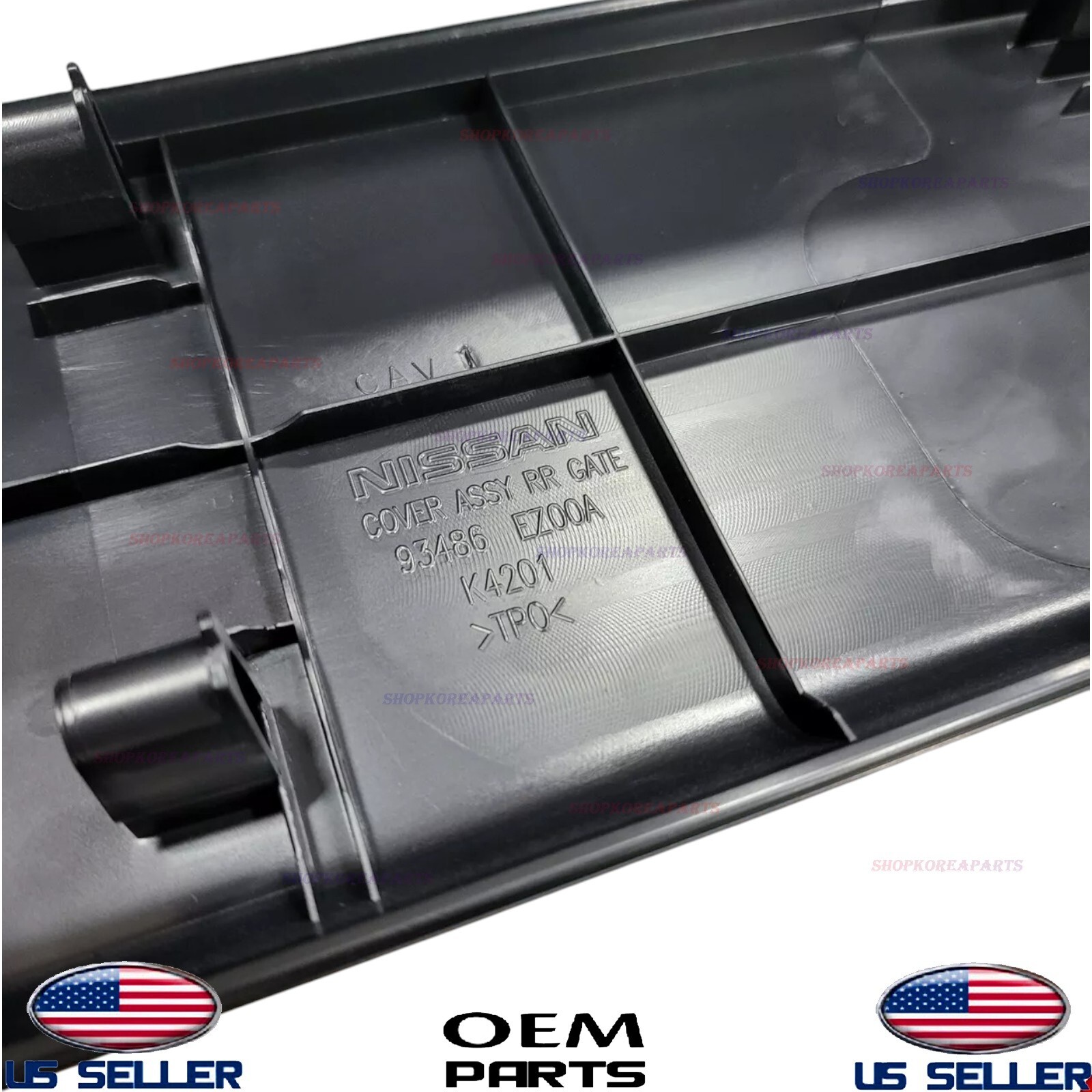 Genuine OEM Tailgate Top Bed Cap Cover Nissan Titan 2016-2024 93486-9FV0A