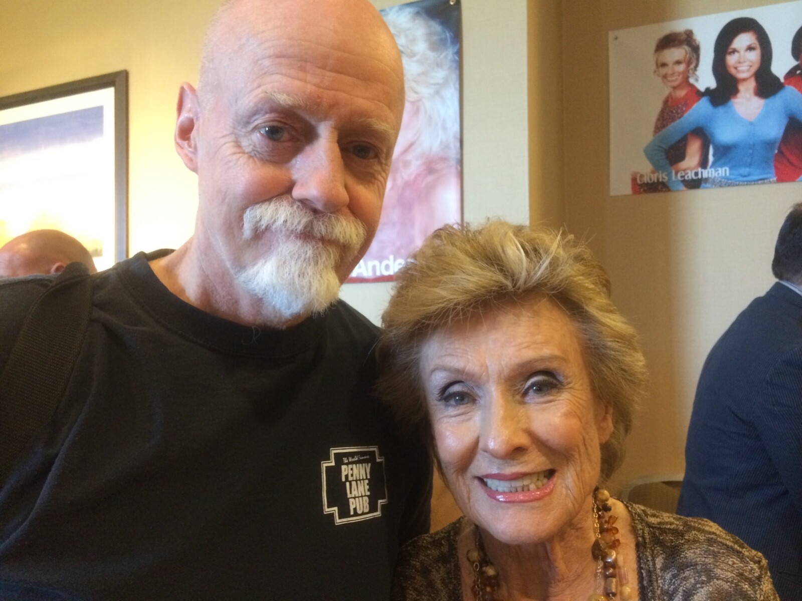 DILLINGER ORIGINAL JAPANESE MOVIE POSTER SIGNED IN PERSON BY CLORIS LEACHMAN