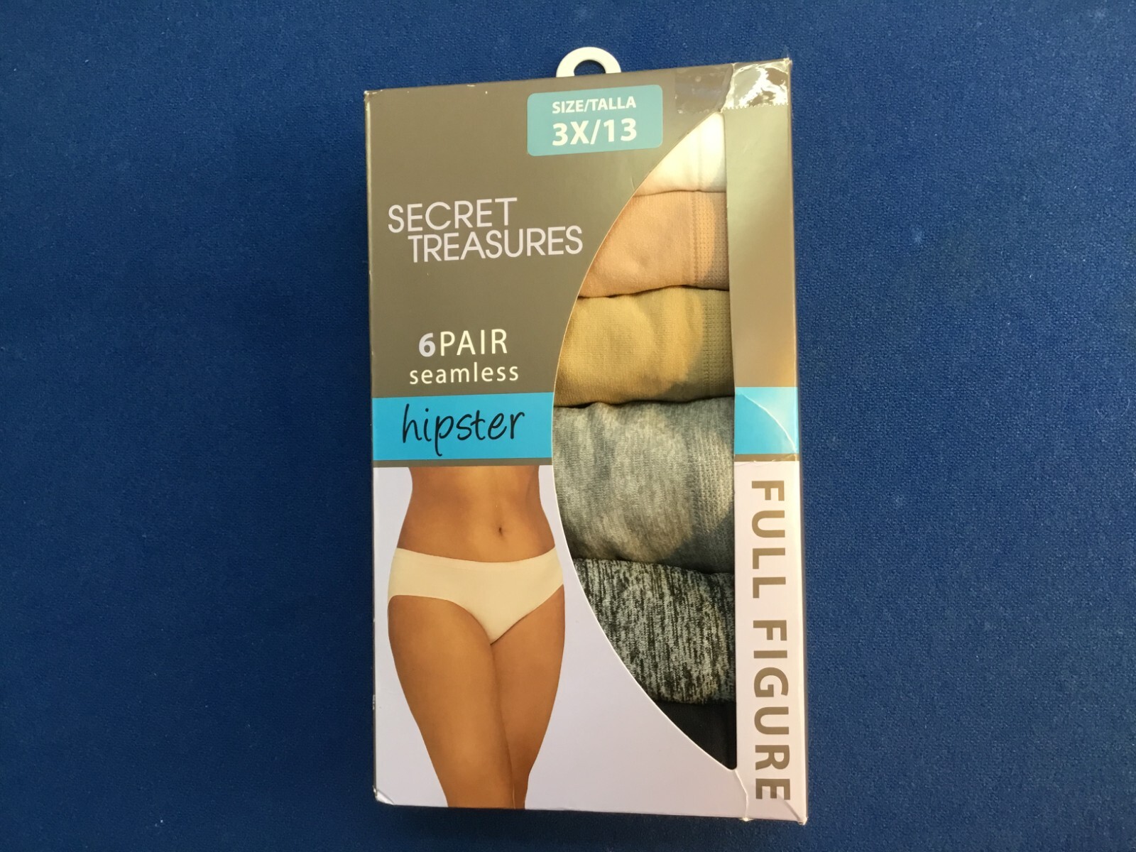 Women's underwear: Secret Treasures, available in bikini, brief, or hipster 6 pk