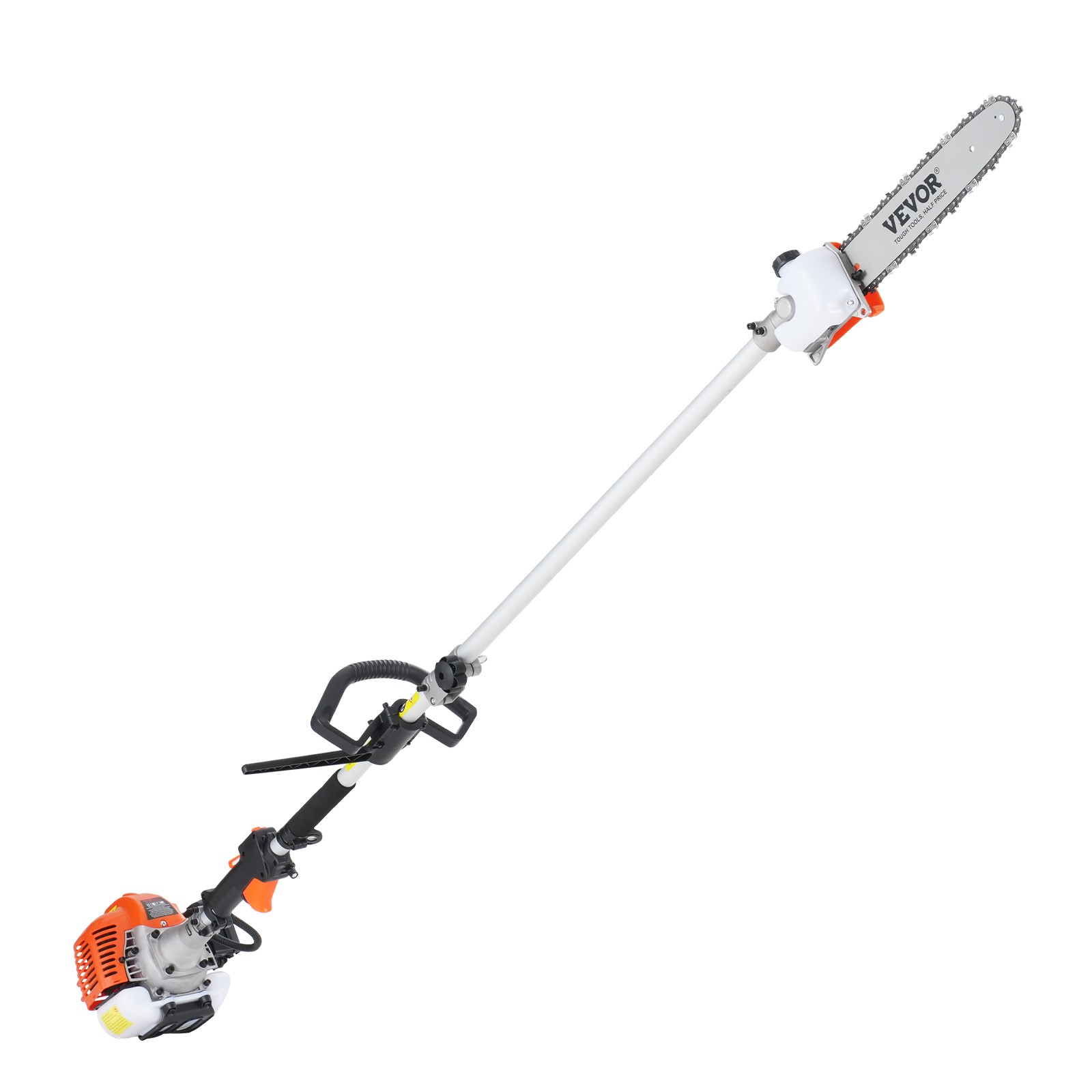 VEVOR 6-in-1 Multi-Functional Trimming Tools Gas Hedge Trimmer 52CC Weed Eater