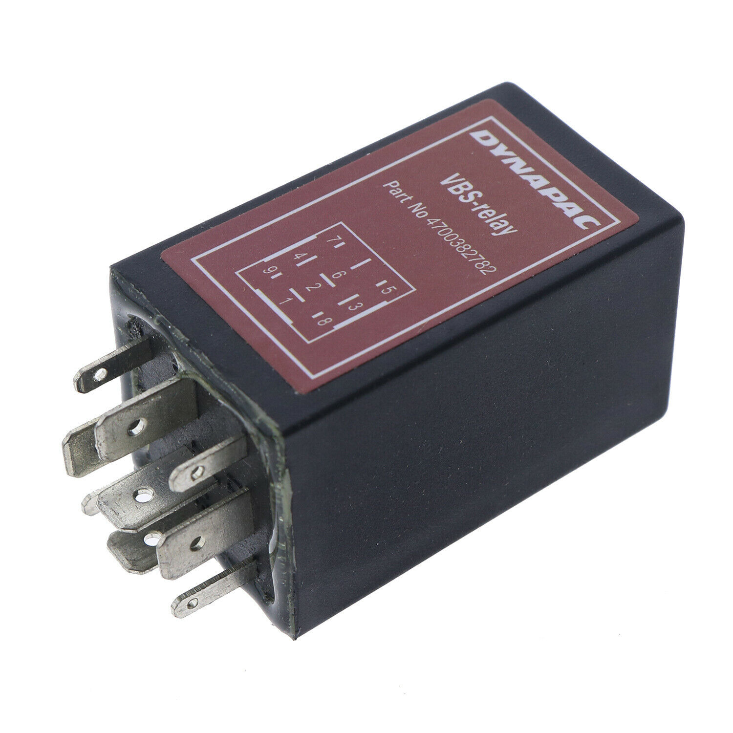 9 Pins Roller Grader VBS Relay 4700382782 For Dynapac 382782 CC422 CC522 CC622