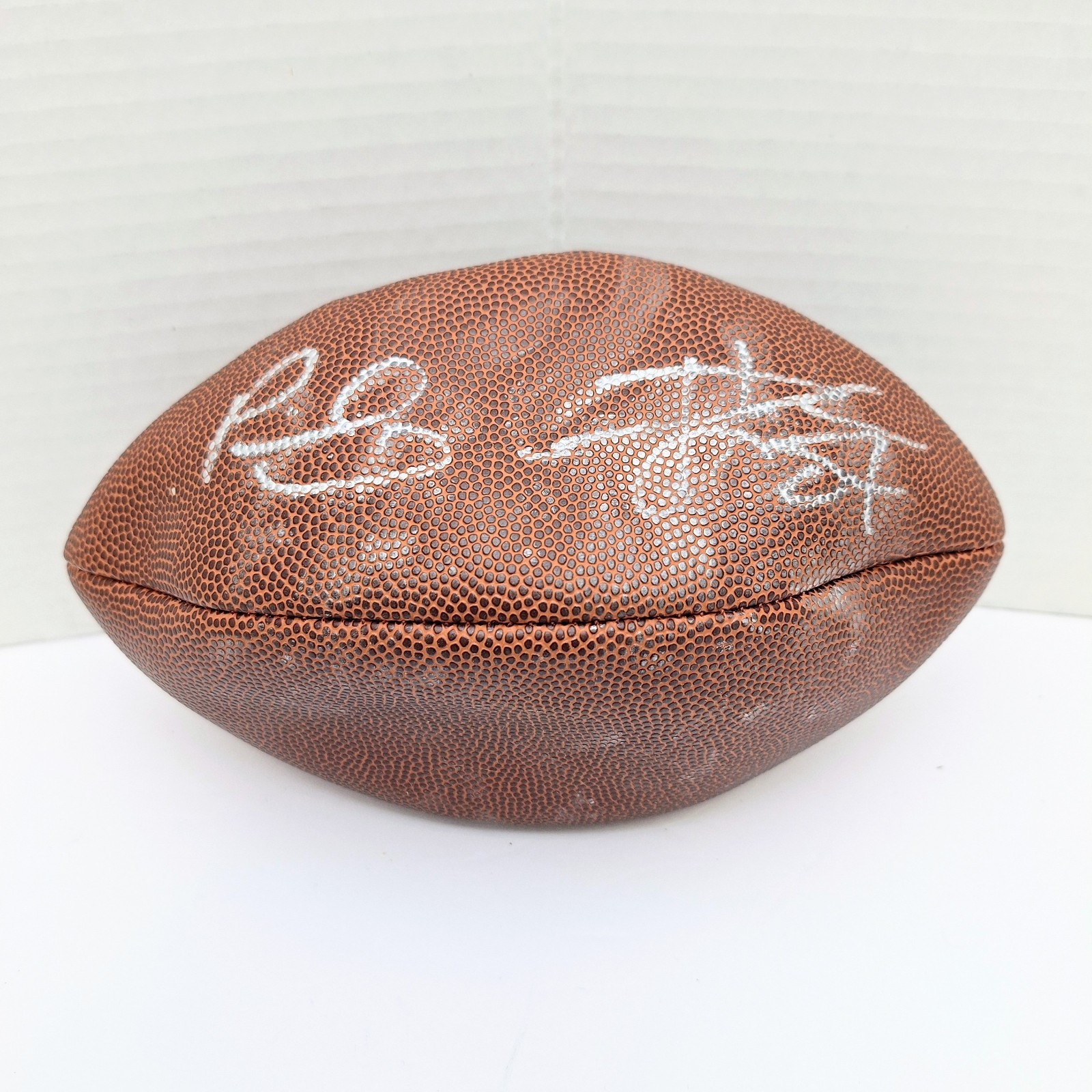 Travis Kelce & Patrick Mahomes Signed Autographed Wilson Football With COA