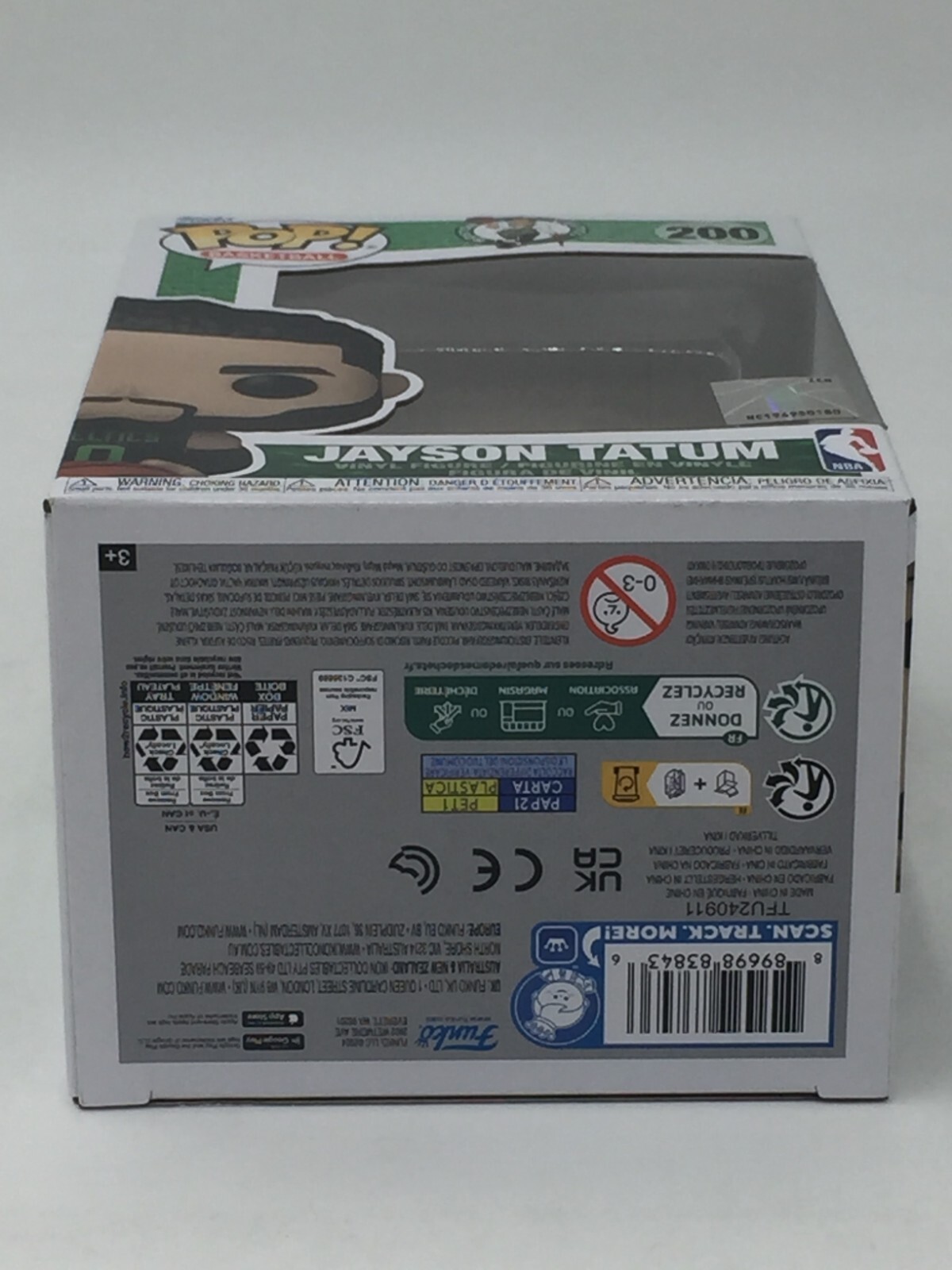 Funko Pop! Basketball Boston Celtics Jayson Tatum #200 W/ Protector