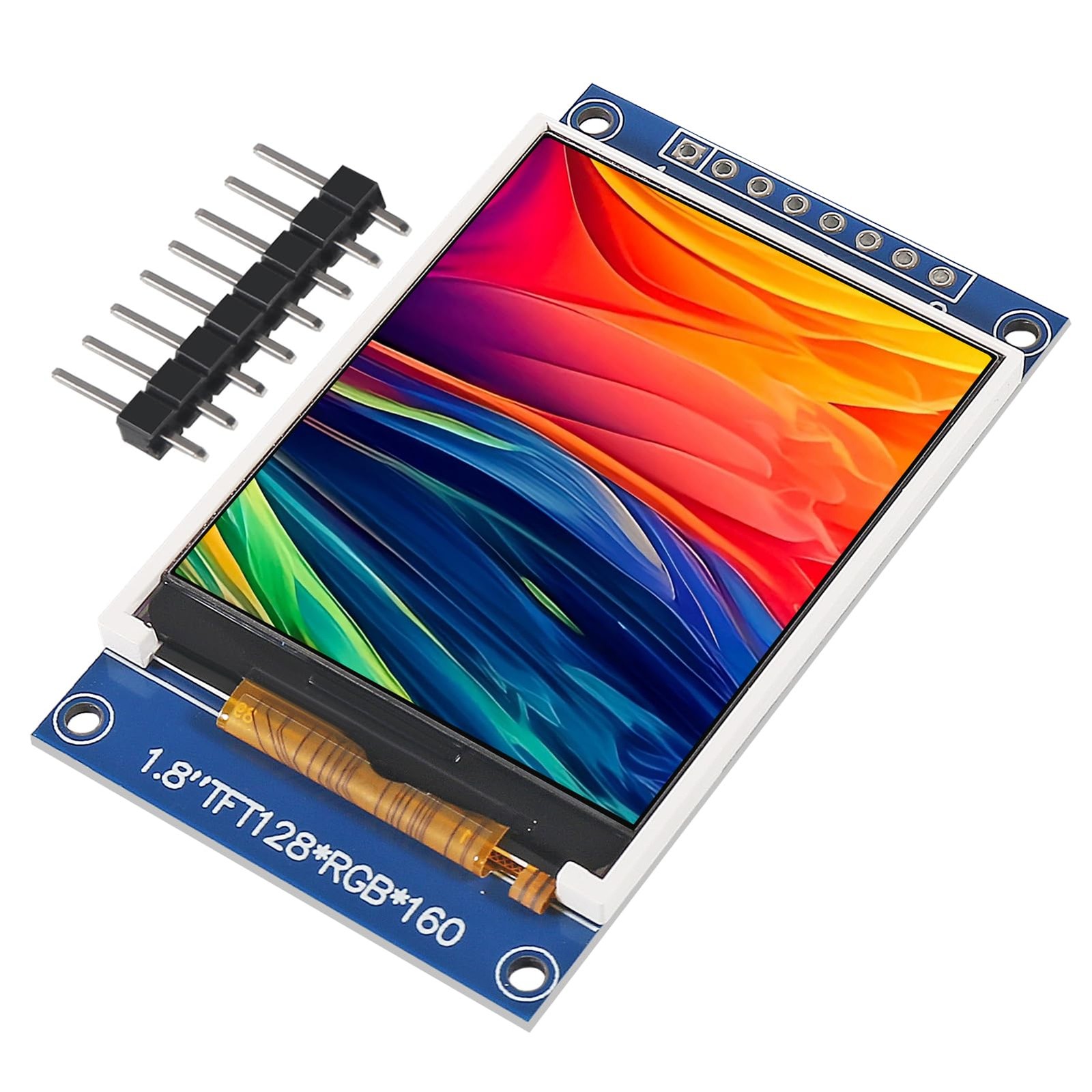 XIITIA 2pcs 1.8" SPI TFT LCD Display Module 128x160 RGB Screen 3.3V...