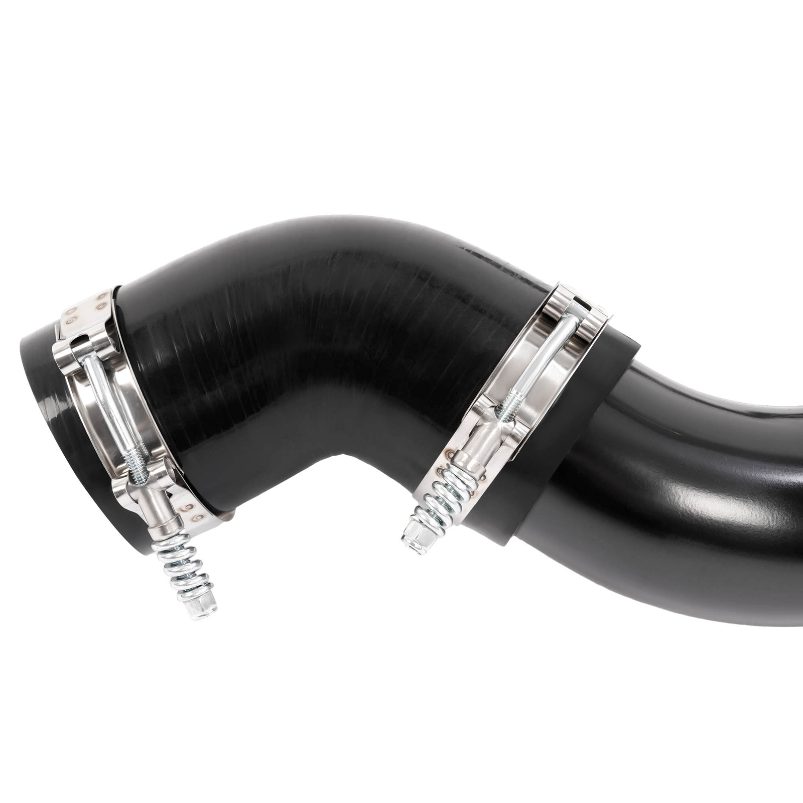 For 2002-2004 GMC 6.6L LB7 Duramax Diesel 3" Black Intercooler Pipe & Boot Kit