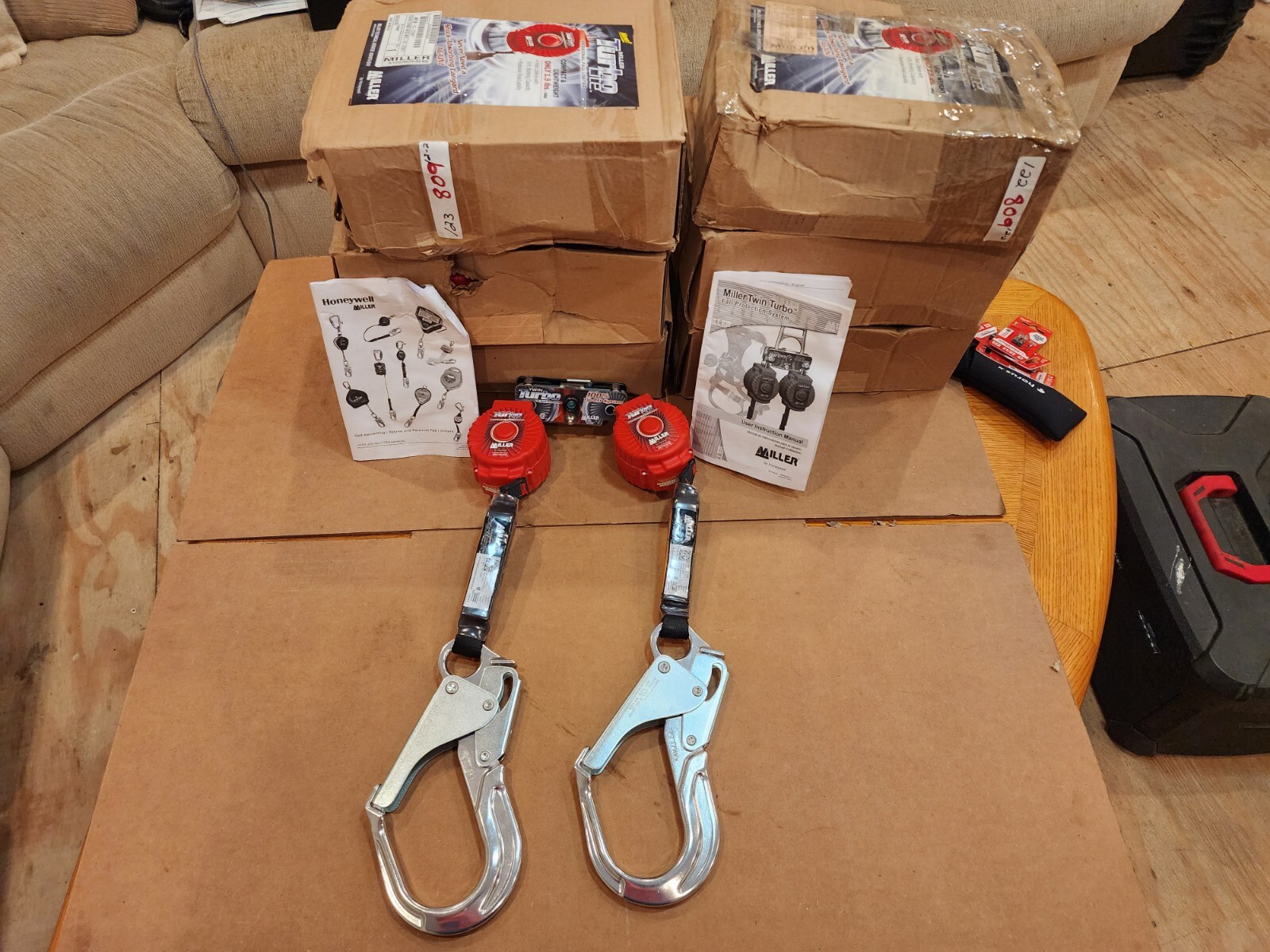 MILLER DUAL SRL 6FT 400LB CLIMBING POSITIONING SRL MFLB-12-Z7/6FT G9754412