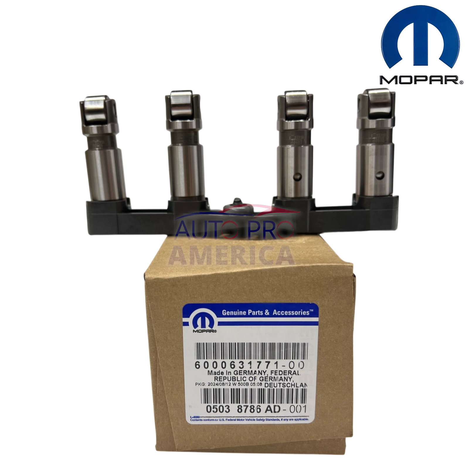 MOPAR Dodge Ram Chrysler Jeep 5.7 6.4 FRONT & REAR Valve Lifters & Yoke SET OEM