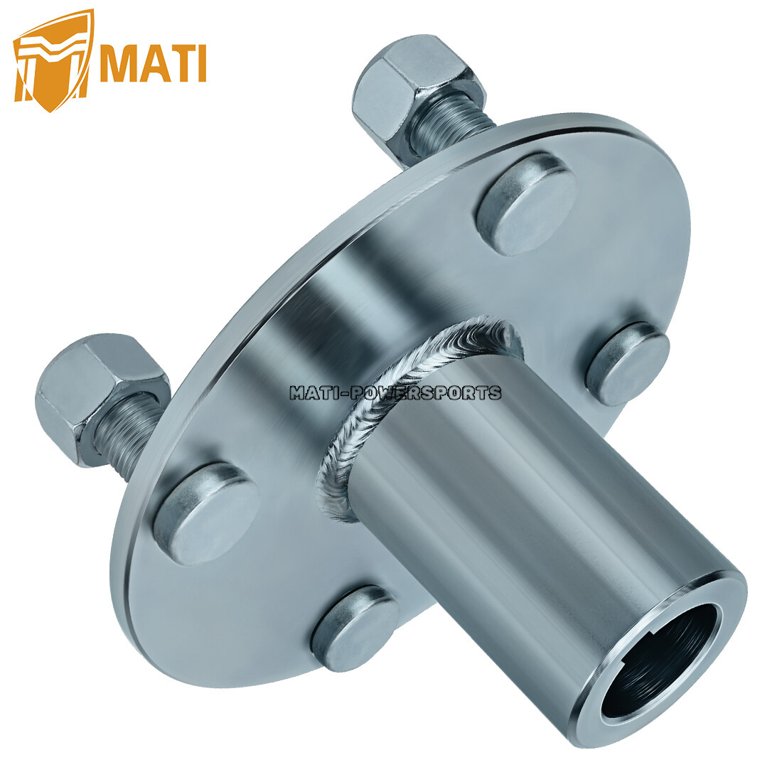 4 Lug 1" Live Axle Adapter Hub for Go Kart Cart ATV Quad Trailer - 4" x 4"