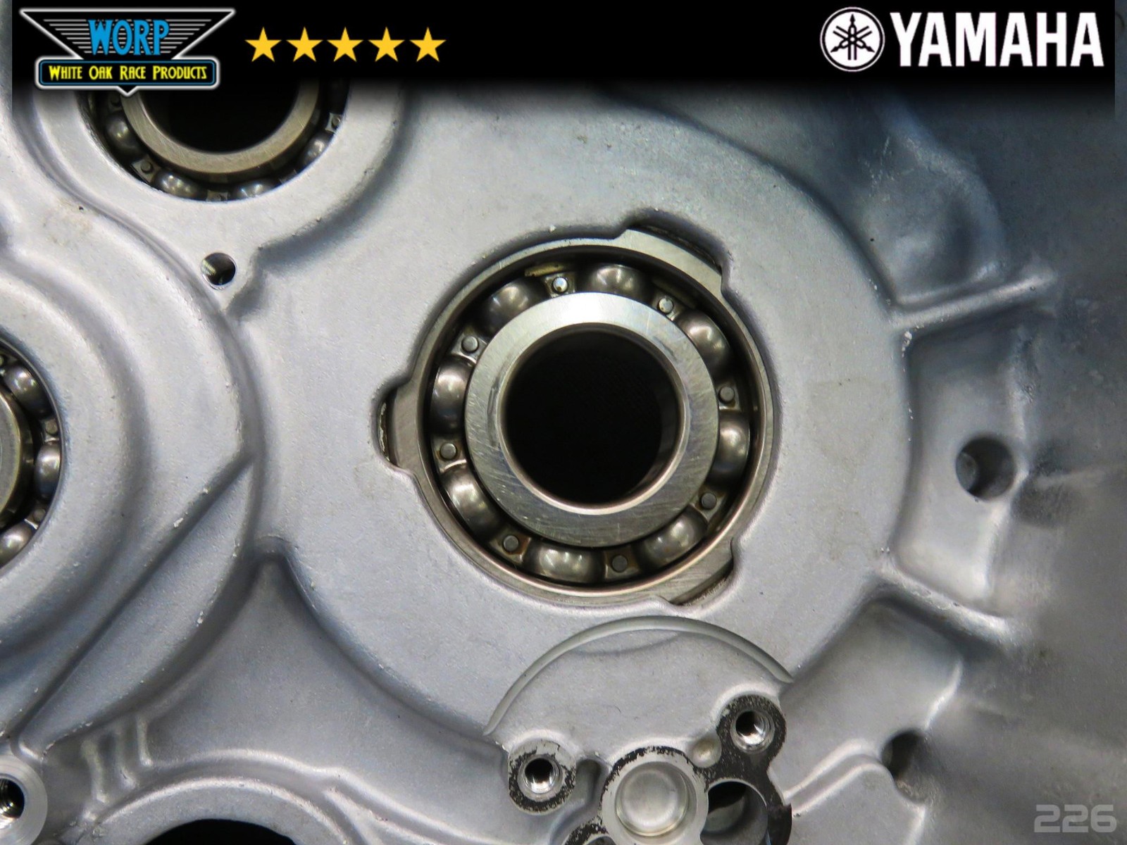 2006 YAMAHA RAPTOR 350 MATCHED LEFT RIGHT CRANK CASES CRANKCASE SET ~ OEM 04-13