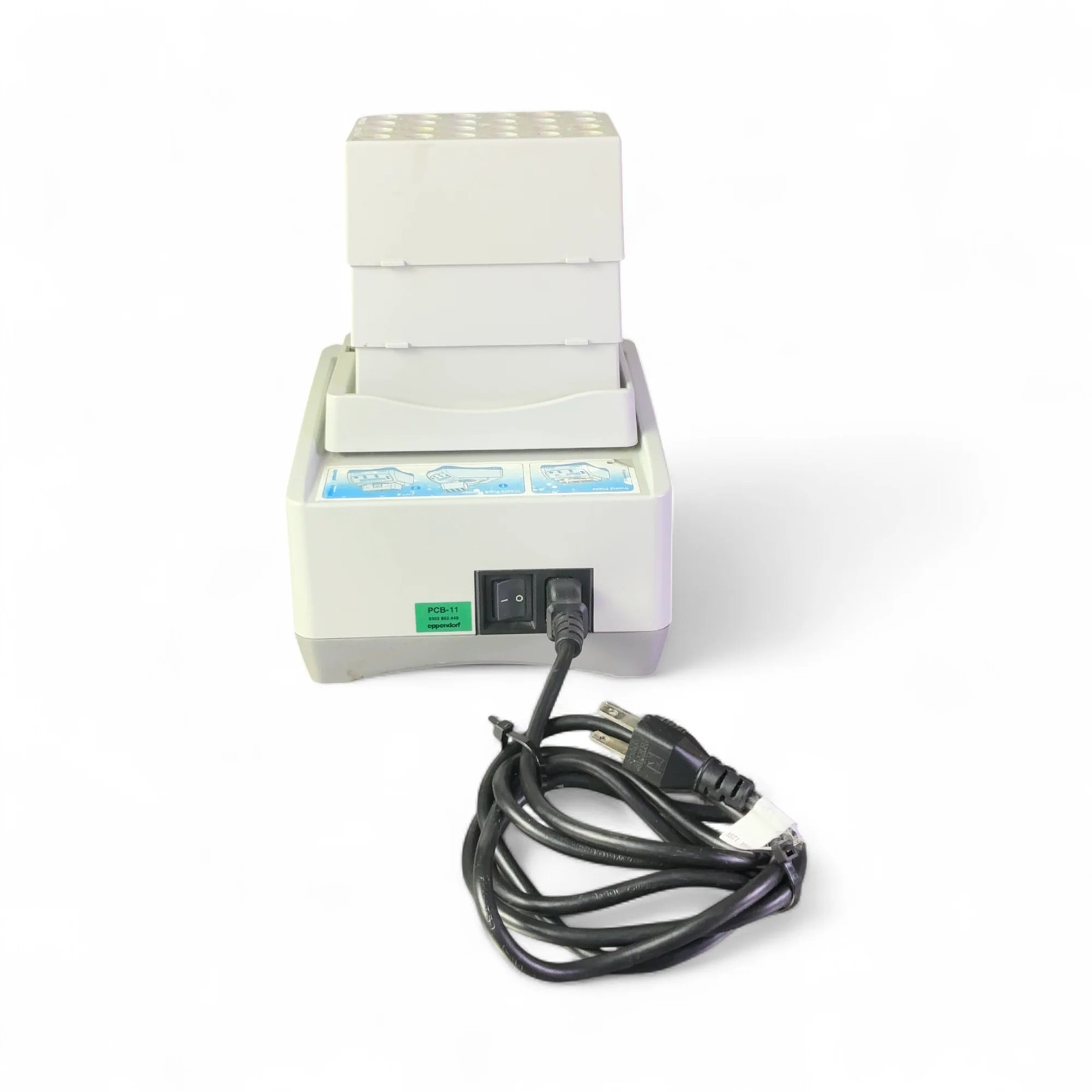 Eppendorf 5353 MixMate Microplate Shaker Used with Adapter Blocks