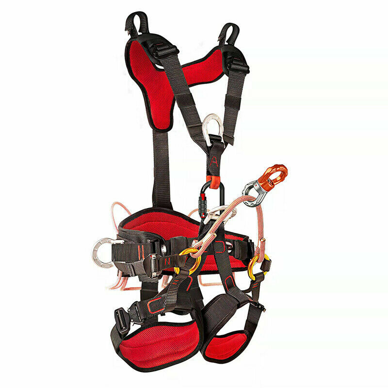 Full Body Harness Tree Climbing Arborist Rescue Falling Protection Equipment
