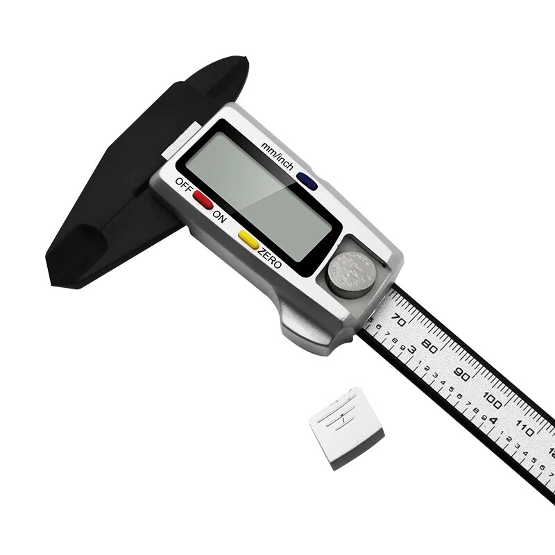 4" Micrometer Digital Measuring Tool Caliper Vernier Gauge Metric 100mm 4-inch
