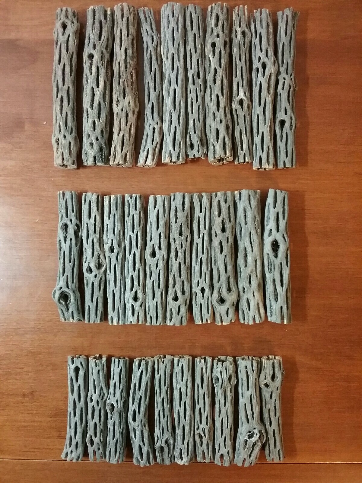 NEW 30 pcs CHOLLA Wood | 3 Sizes Multi-Pack | Organic Driftwood | Craft Aquarium