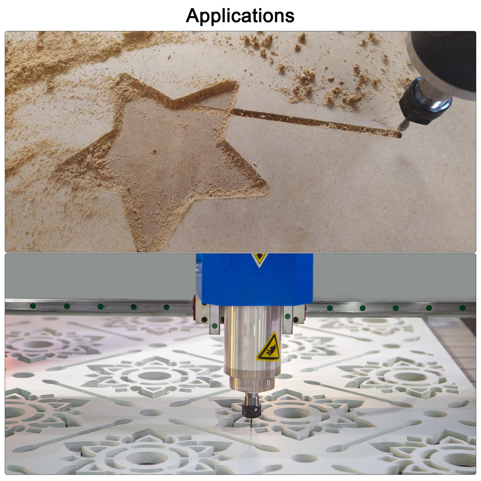10Pcs 1.2mm Carbide End Mill Engraving Milling Cutter CNC Router Bit 1/8" Shank