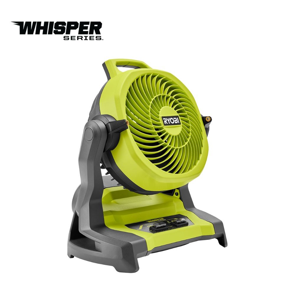 RYOBI  18V Cordless 7-1/2 in. Bucket Top Misting Fan Kit with 1.5 Ah Battery