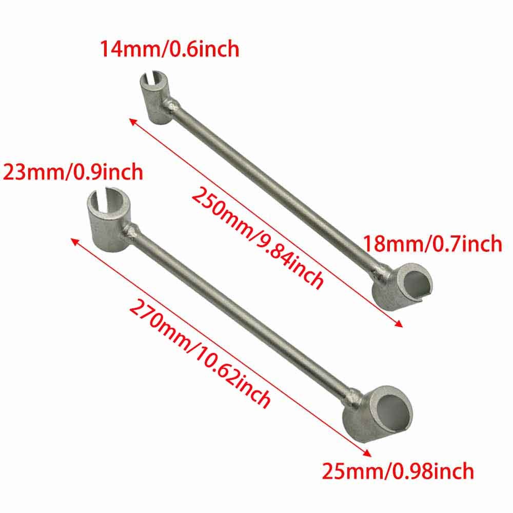 2 PACK Door Hinges Gap Adjusting Wrench 14-25mm Adjustment Wrench Repair Tool