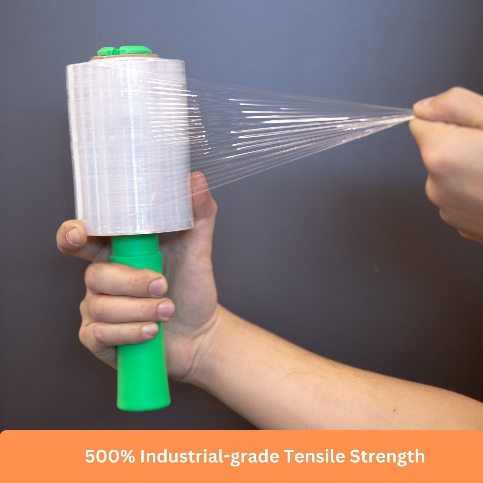 5" in. x 1000FT 60 Gauge 6PC/9PC Rolls Stretch Shrink Film Hand Wrap Core 1"