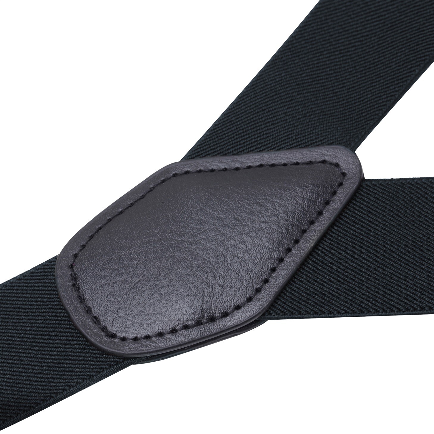 Buyless Fashion Button Suspenders for Men 48" Adjustable Straps 1 1/4" Y Shape