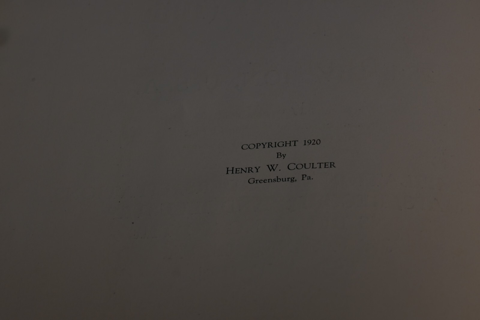 History Of The 110th Infantry (10th PA) Of The 28th Division Book, 1920 First Ed