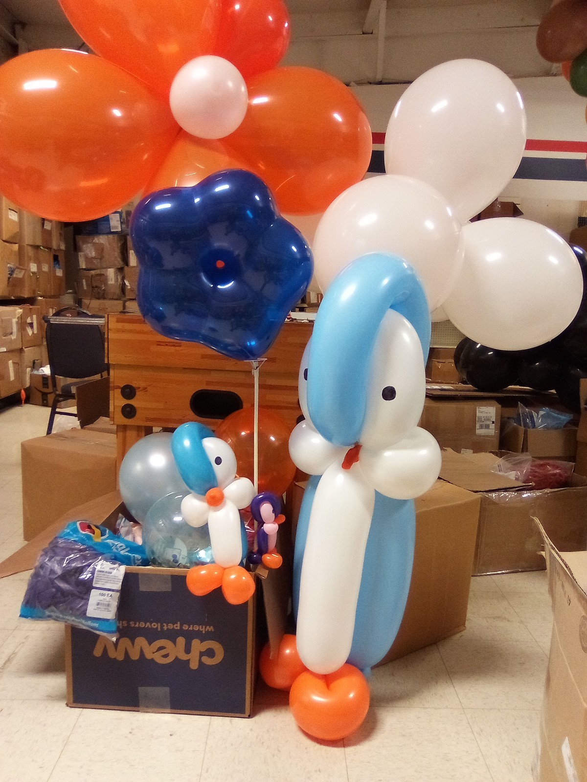 ( 2 )Qualatex Q 16" GEO's Sapphire Blue Jewel Tone No Longer Made