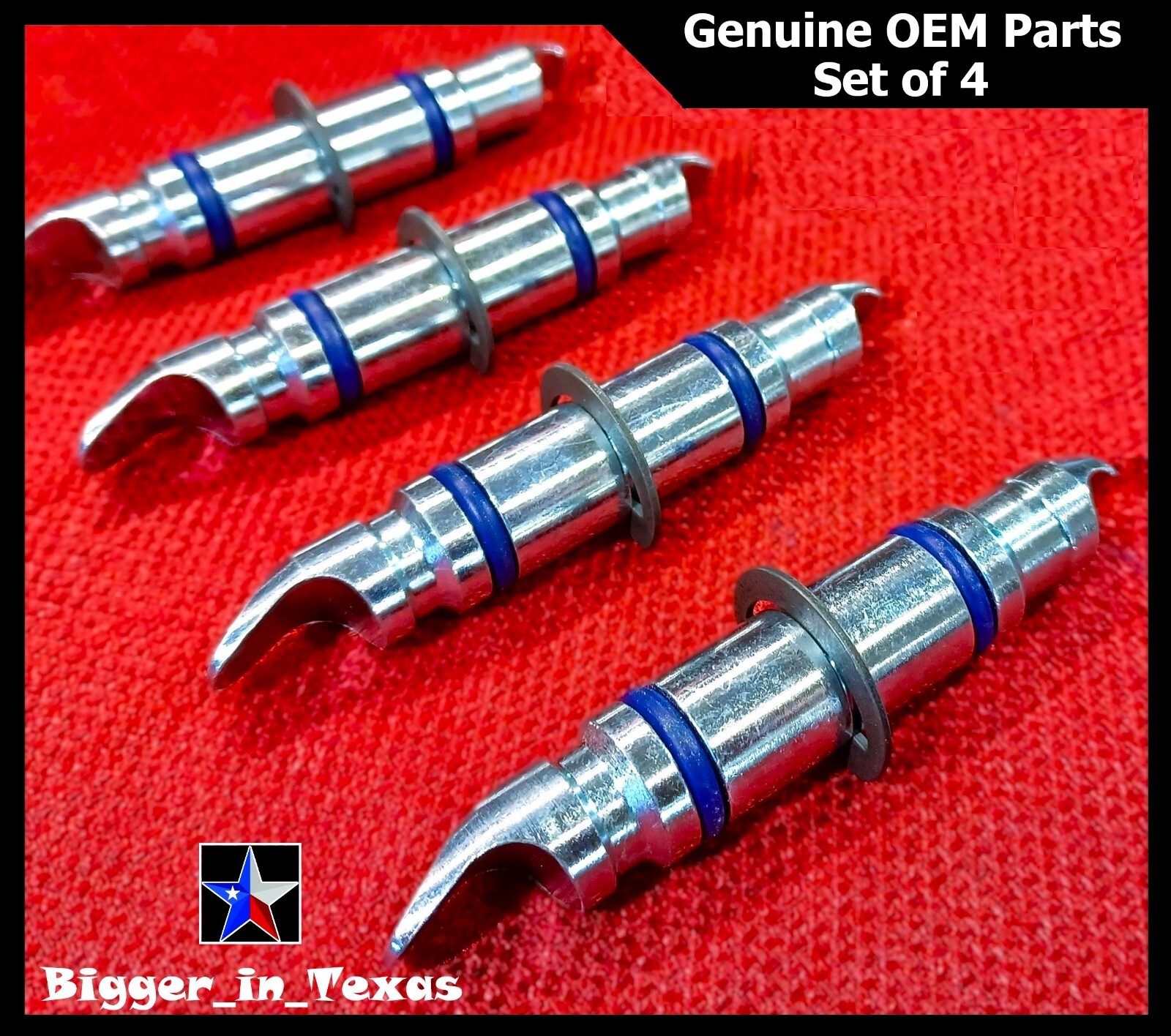 New! 4pcs OEM Hunter Alignment Wheel Clamp Reversible Rim Studs Pins 20-1898-1