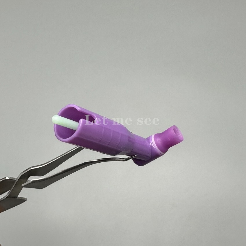 Dental Disposable Prophy Angles Soft Cup Latex Free 90° Polishing Cups Purple