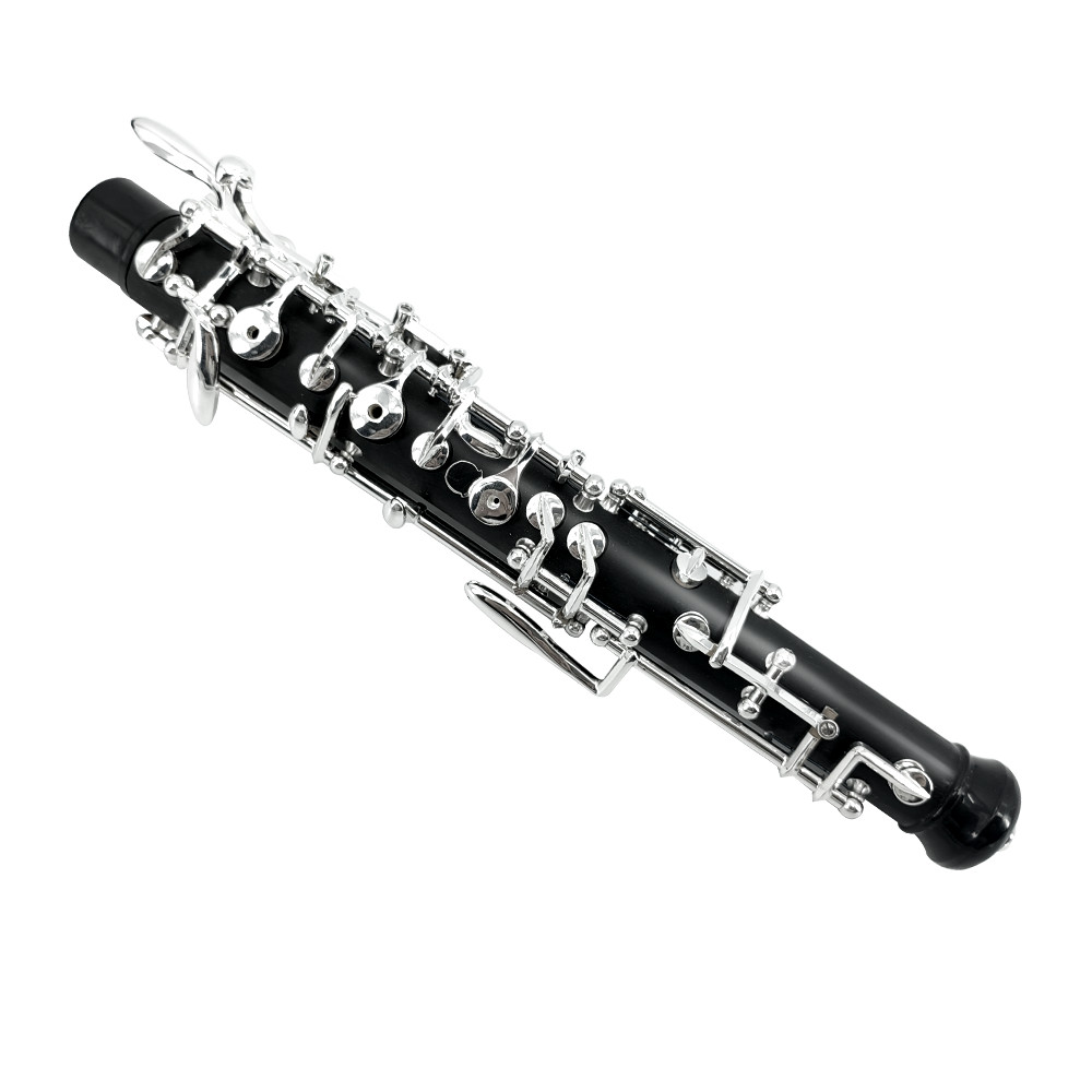 Oboe Beginner Student Level Silver Plated Semi Automatic C Tone with Parts