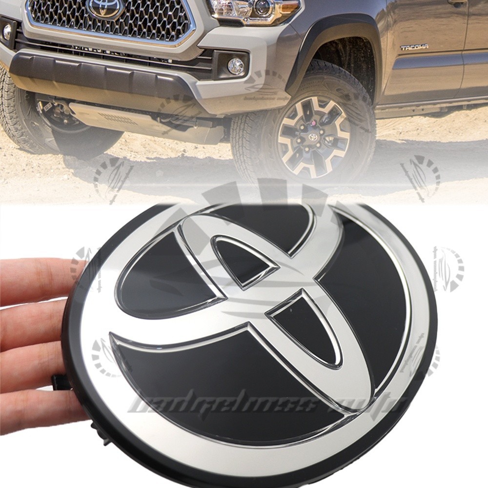 Front Grille Emblem For 2015-2021 Land Cruiser 2017-19 Tacoma Tundra 53141-71010