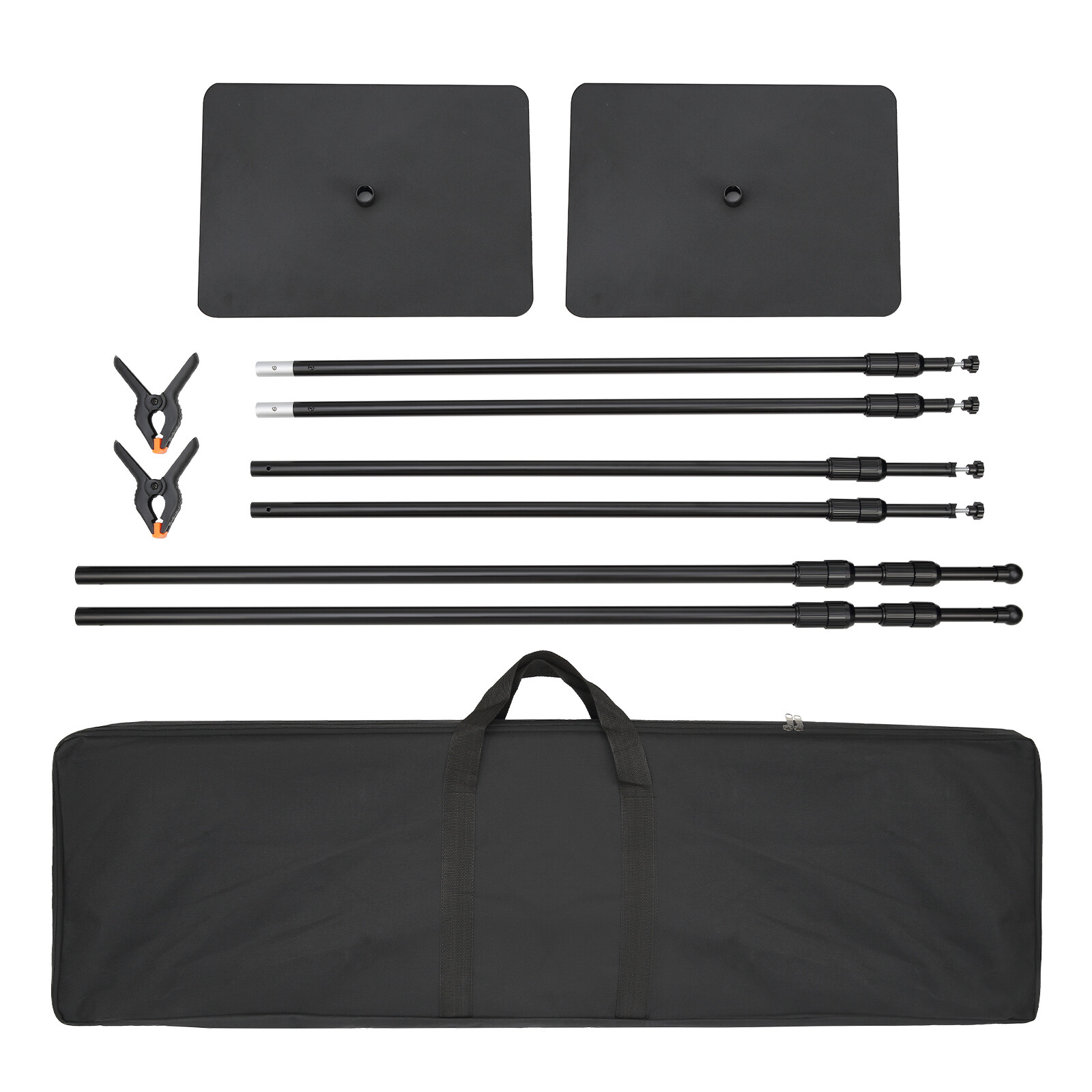 VEVOR Pipe and Drape Kit Heavy Duty Backdrop Stand Carbon Steel Base 10x10 ft