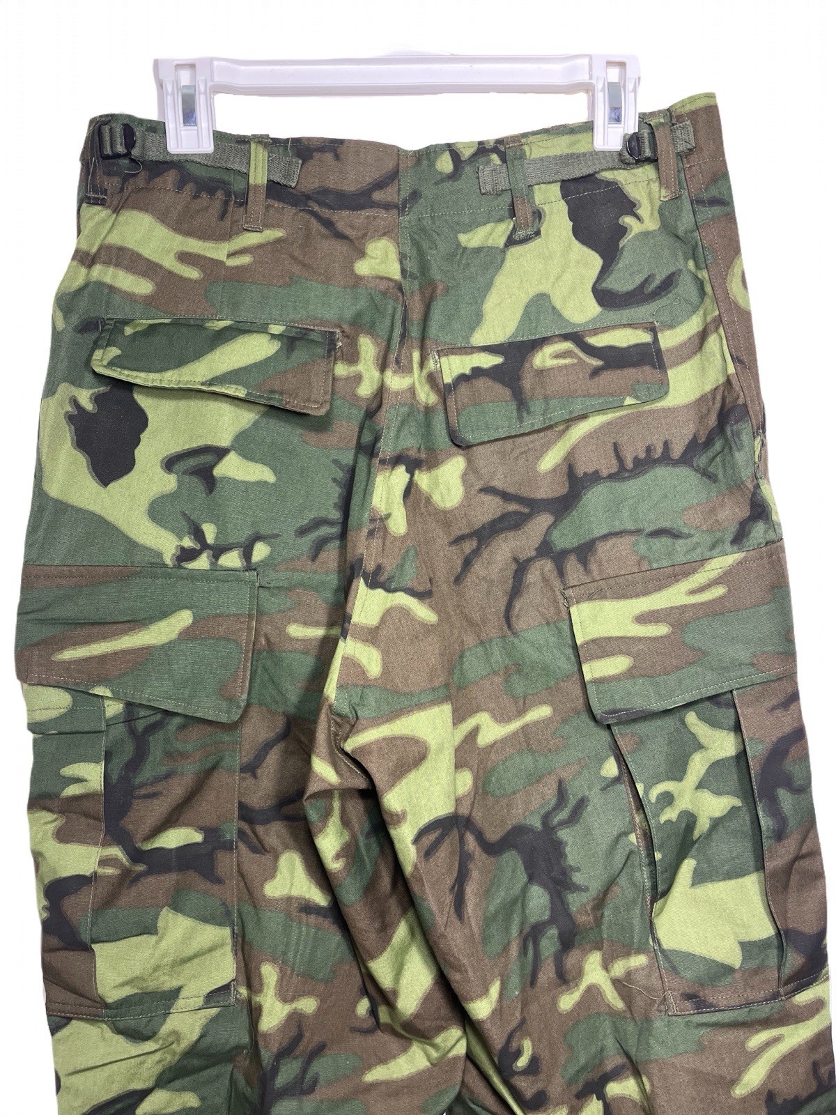 EXC Vintage Vietnam War Poplin Non Ripstop ERDL Jungle Pants 1967 Medium