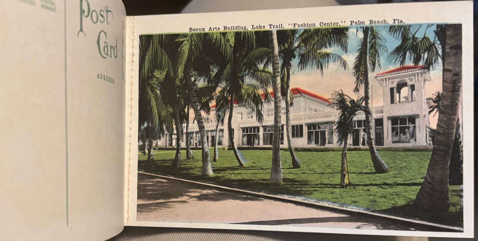 c1923 Palm Beach & West Palm Florida Souvenir Postcards