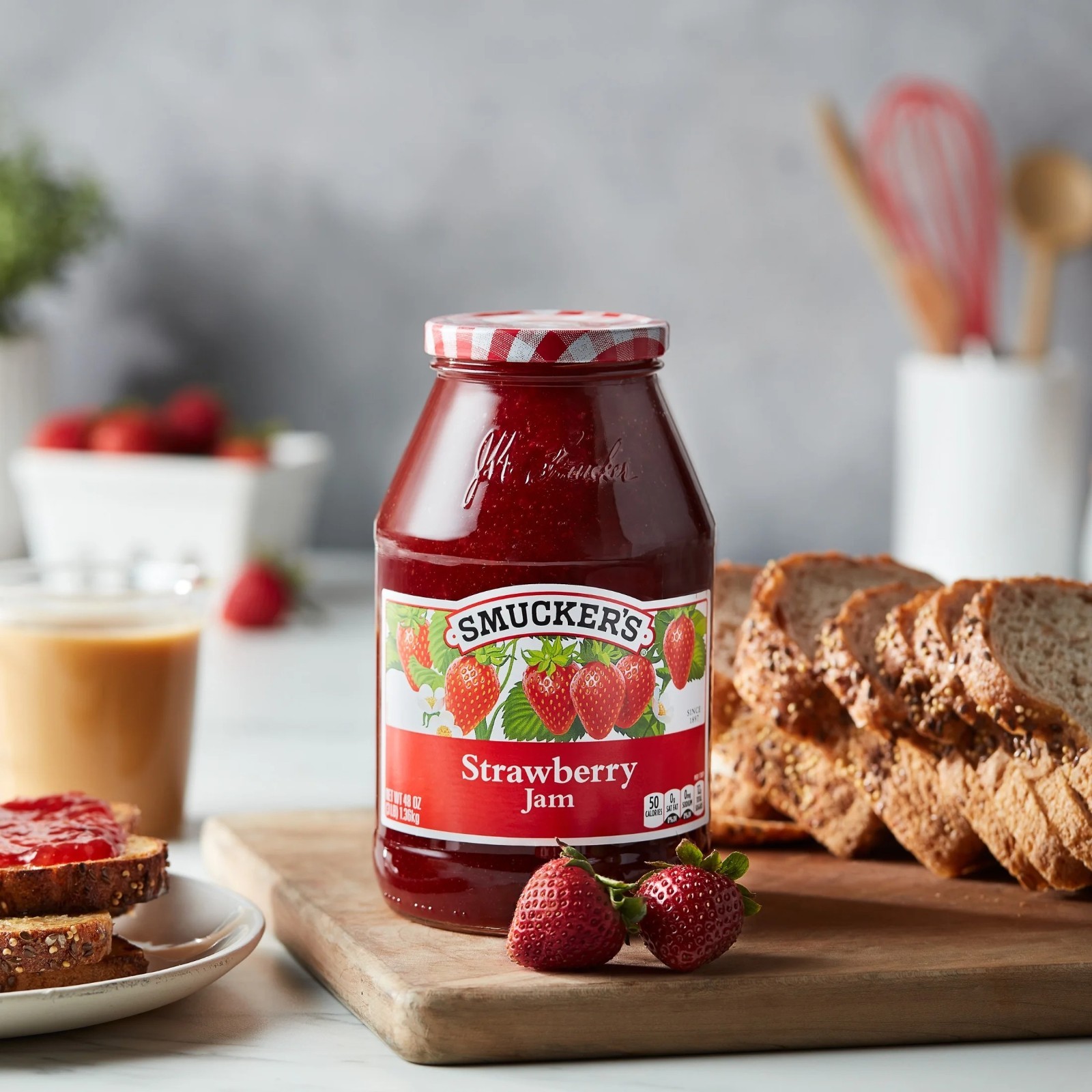 Smucker's Strawberry Jam, 48 Ounces