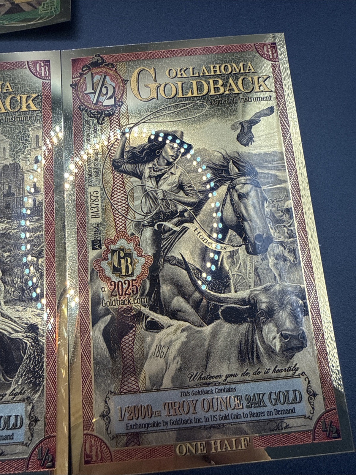 Washington DC Goldback Lot - Florida - Arizona - Oklahoma