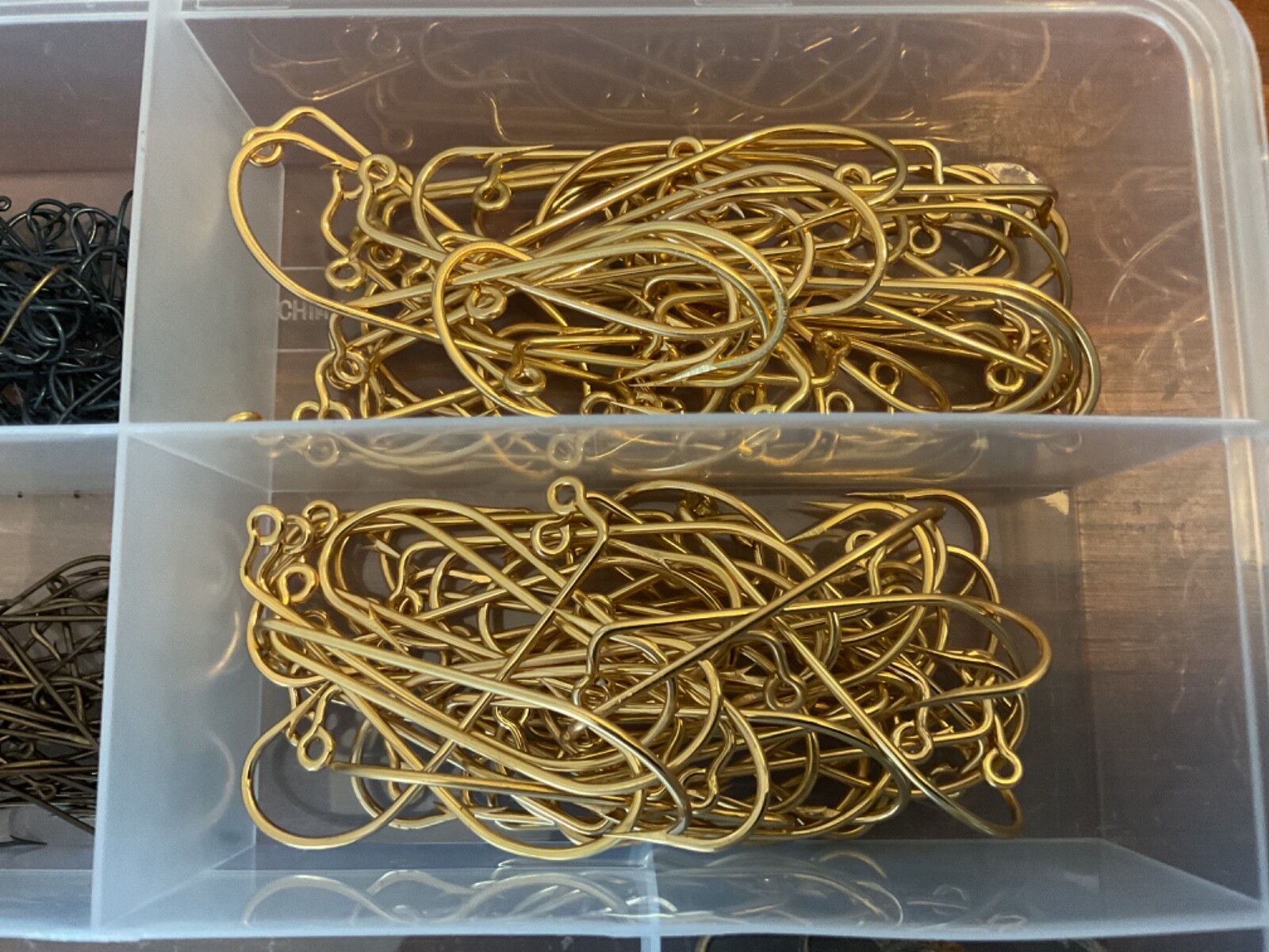 Lot Of Miscellaneous Fishing Hooks With Case