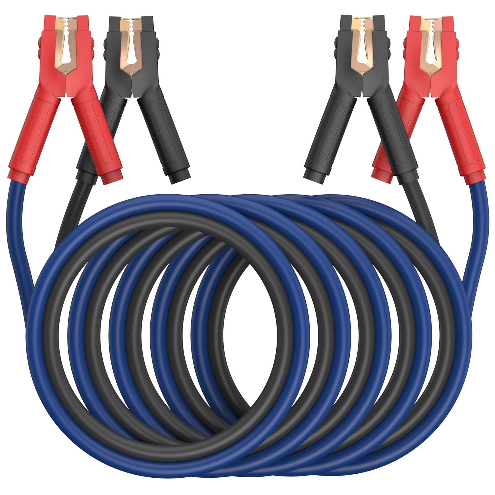 EXTRESPO Heavy Duty Jumper Cables, 0 Gauge 25 Feet 1000Amp Booster Cables, UL...