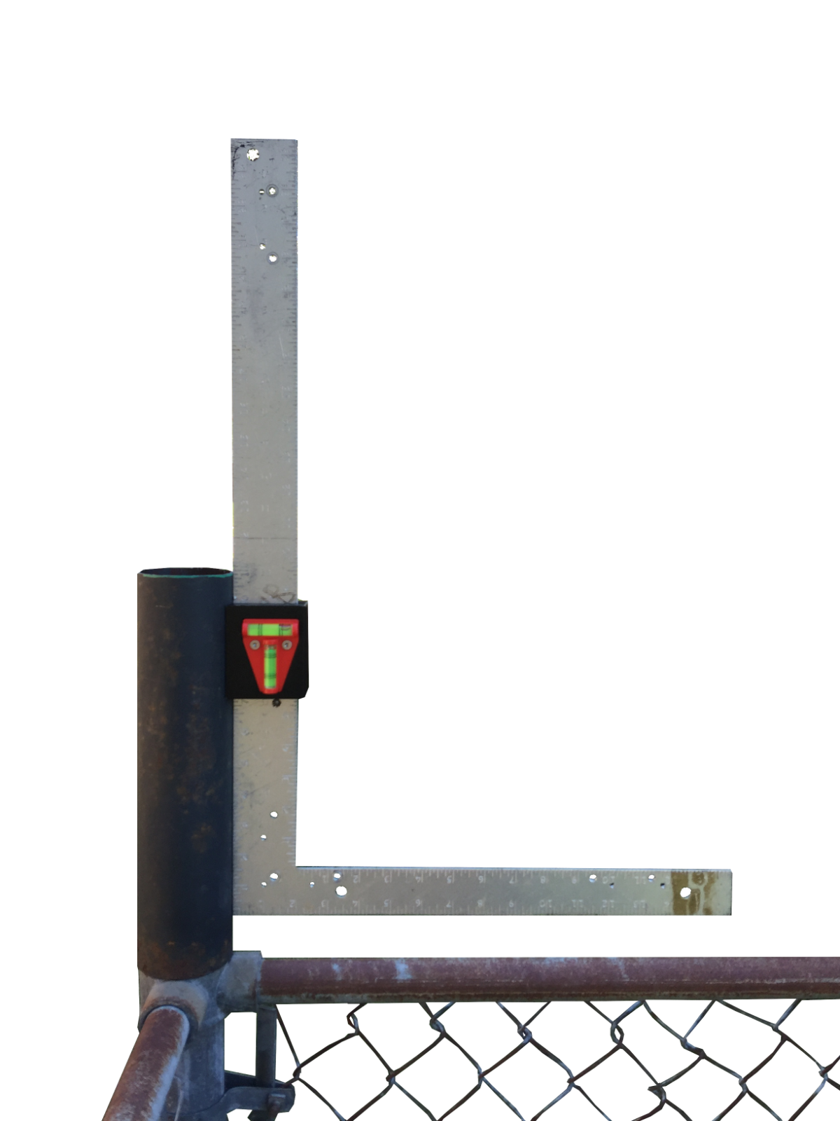 Pipefitters Square Holder & Combo Level Tools V2 ( Metallic Silver)