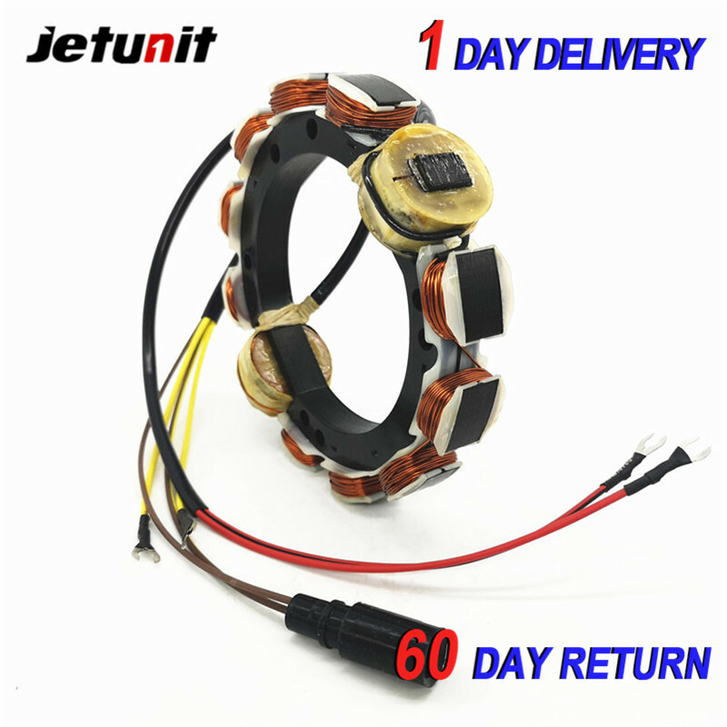 For Johnson Evinrude Outboard Stator 763769 1988-2001 120-140HP Loop Charged
